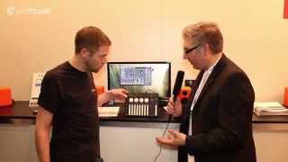 Musikmesse 2015  Keith McMillen KMix AudioInterface amp MIDIController [upl. by Sim551]