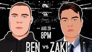 Ben Knights VS Zaki Vlogs l Tyrone1mc l LLITS l Instagram Live l Boxing Fight l 2021 l Mxn Pro [upl. by Rotceh289]