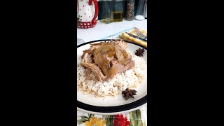 The Best Slow Cooker Pork Roast and White Rice Recipe [upl. by Annal172]