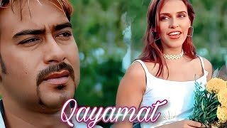 Woh Ladki Bahut Yaad  Full HD Video  Kumar Sanu  ❤Qayamat Alka Yagnik  Ajay Neha  Hindi Song [upl. by Goren]