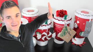 DIY How to Wrap a Gift Card Starbucks Last Minute Holiday Gift Ideas [upl. by Eimiaj580]