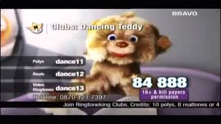 Ringtone King Dancing Teddy Commercial 4 United Kingdom [upl. by Renfred]