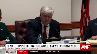 WATCH LIVE Senate committee investigating DA Fani Willis meet in Fulton County [upl. by Keele]