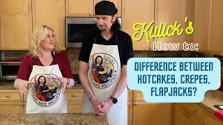 What is the difference between flapjacks hotcakes crepes and griddle cakes [upl. by Enined]