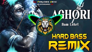 Aghori Dj Remix Hard Bass  Full Vibration Mix Bhole Song  Dj Parveen Saini Mahendergarh [upl. by Atela]