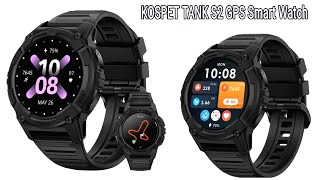 Best KOSPET TANK S2 GPS Smart Watch [upl. by Ymiaj]