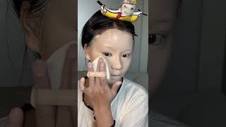 Professional makeup technique Korean makeup tutorial makeup hack viral shorts makeupwakeup [upl. by Yahs206]