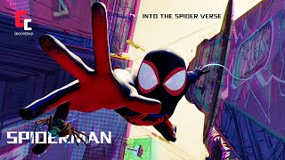 Spider Man Cartoon  SpiderMan Into the Spider Verse  Spiderman movie [upl. by Arima]