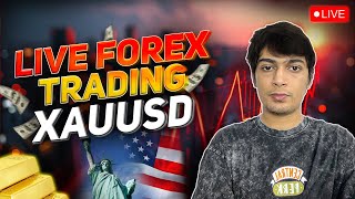 LIVE FOREX HINDI  NYC SESSION  GOLD LIVE TRADING  TRADERS HEAVEN  xauusd forex livetrading [upl. by Dessma]