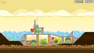 Official Angry Birds walkthrough for theme 5 levels 1115 [upl. by Irehc384]