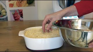 Hertenkalffilet 1 Gratin  Thermomix TM6 recept [upl. by Vallo200]