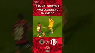 GOLAZO DE PORTOCARRERO EN CUSCO  Cusco FC vs Universitario [upl. by Groveman939]