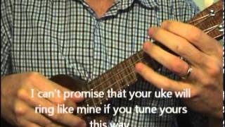 Tuning your ukulele quotF Bb D Gquot [upl. by Kaine]