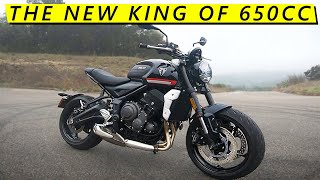 NEW Triumph Trident 660 First Ride and Impression No Competition [upl. by Chlori]