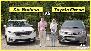 2021 Kia Sedona vs 2020 Toyota Sienna – Which one is the best minivan for you Let’s find out [upl. by Nannoc100]