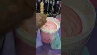 Berger paints 🎨 WALMASTA EXTERIOR EMULSION 4 liter code1T0491Dogwood Blossom  mixing [upl. by Ole]