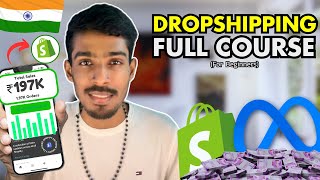 How to start Shopify Dropshipping in 2024 FULL COURSE FOR BEGINNERS  Dropshipping Tamil [upl. by Ekihc]