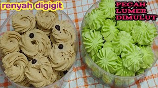 1 Adonan Jadi 2 Kue Kering Lebaran  Sagu Pandan Cookies  Milo [upl. by Cynth]