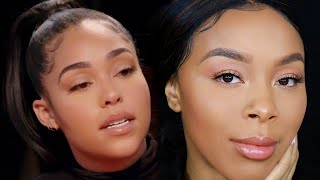 Jordyn Woods Red Table Talk Makeup Tutorial  WatchCiWork [upl. by Enelhtak160]