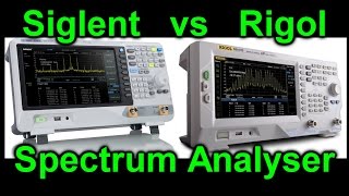 EEVblog 891  Siglent SSA3021X vs Rigol DSA815 Spectrum Analyser [upl. by Hanid150]