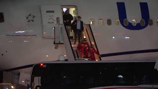 Kansas City Chiefs return home [upl. by Aliemaj893]