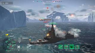 vs Taigei horrible sub SPS F110 140 04  Modern Warships [upl. by Diskson]