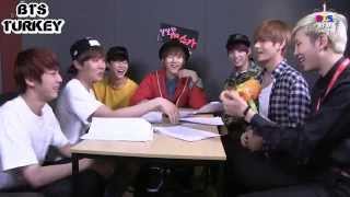 BTS HONEY FM 0613 1st BTS birthday BTS FESTA 2014 Türkçe Altyazılı [upl. by Ladew]