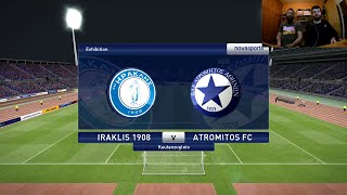 Ηρακλής  Ατρόμητος  PES 2015 ProGamerZ GREEK Ultimate Patch [upl. by Laira853]