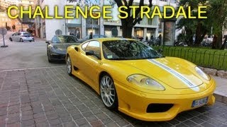 Yellow Ferrari 360 Challenge Stradale in Monaco [upl. by Tifanie]