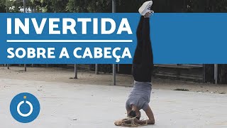 COMO FAZER Invertida sobre a cabeça  Ginástica Rítmica [upl. by Ahsienyt]