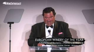 European Winery of the Year  Château d’Esclans  Domaines Sacha Lichine  Whispering Angel [upl. by Ahsienel]