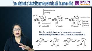 What is Anomeric Effect  Learn Concept of Anomeric Effect in Easy Way  Dr Seema Mam  NTA NET [upl. by Nairdad]