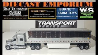 Diecast Masters International Lonestar with 53 Refrigerated Trailer [upl. by Allemat208]