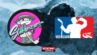 Shenanigans v Polar Beers  Div 4  24th April  IceHQ Beer League ice hockey [upl. by Cyma]