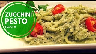 Zucchini Noodles with Pesto [upl. by Susejedairam]