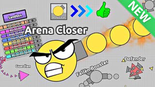 I AM 5 ARENA CLOSERS GOD MODE VS BOSSES New Sandbox Mode Update Diepio Glitched HackMod [upl. by Parsaye]