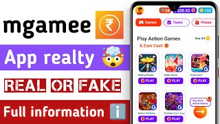 Mgamee app realty 🤯  mgamee app Real Or Fake  mgamee full information [upl. by Egdirdle826]