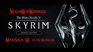 SKYRIM SPECIAL EDITION NMM FNIS [upl. by Dimo]