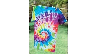 TieDye 101 Classic Rainbow Spiral TShirt [upl. by Eseryt343]