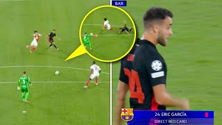 Ter Stegen MISTAKE Barcelona received a RED CARD against Monaco 😳 [upl. by Molloy]