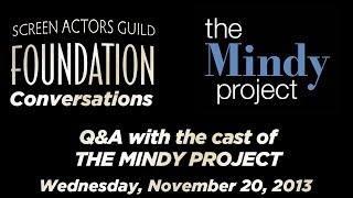 Conversations with Cast of THE MINDY PROJECT [upl. by Modla]