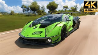 NEW Lamborghini Essenza SCV12  Forza Horizon 5 4K60FPS [upl. by Malone944]