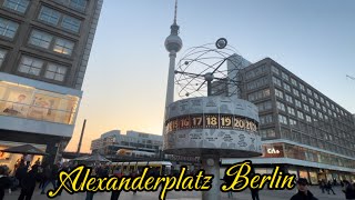 Alexanderplatz  Berlin  Germany 🇩🇪  Walking Tour travel [upl. by Oryaj]