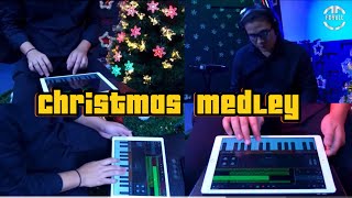 Christmas Medley  Garage Band  GeoShred  Ipad Pro [upl. by Jandy]