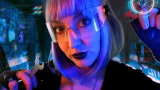 CYBERPUNK ASMR  Fixing Your Cybernetic Implant 🛠 ⌨ Youve Been HACKED SciFi Roleplay [upl. by Hump]