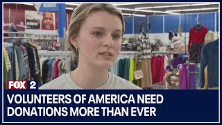 Volunteers of America need donations more than ever [upl. by Akemaj]