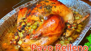 PAVO relleno JUGOSO y SABROSO 😋 [upl. by Jairia]