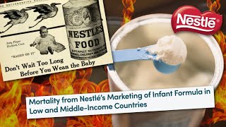 TRAGIC Infant Deaths Due to Nestles TWISTED Campaign For Baby Formula [upl. by Allare]