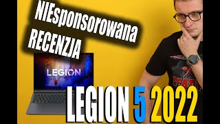 legion 5 2022 Najlepszy laptop do gier  RTX3060 140W  i5 12500H [upl. by Remos]