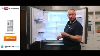 Elegant and versatile 890L Samsung 4 Door Fridge SRF890SWLS reviewed by expert  Appliances Online [upl. by Nashoma]